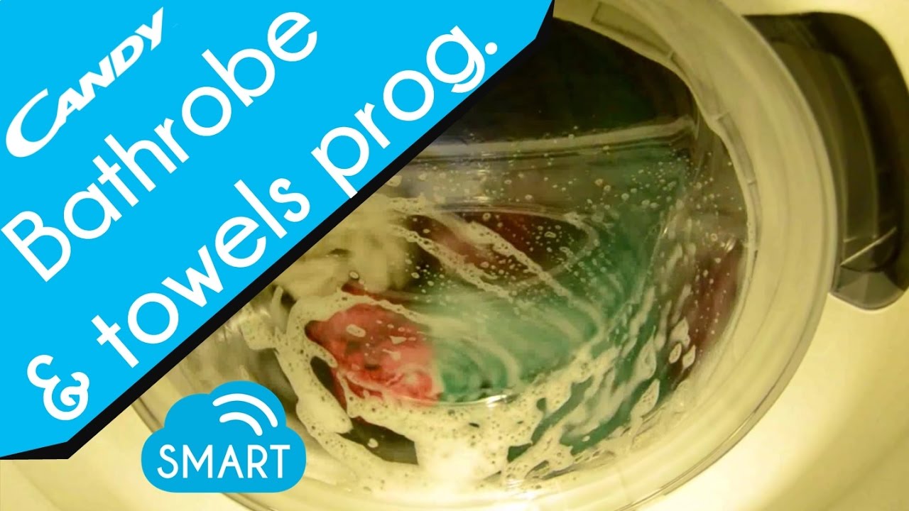 Candy SMART TOUCH washing machine - Bathrobe and Towels 60°