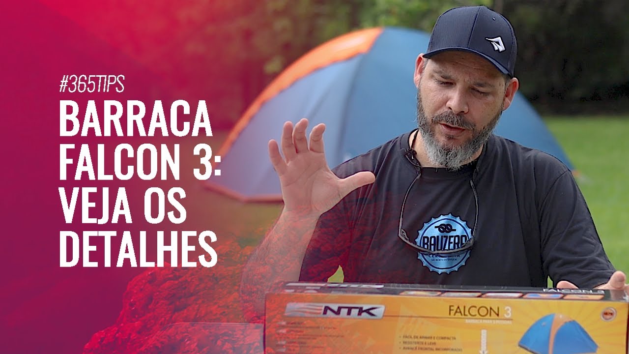Barraca com ótimo custo x benefício | Barraca Falcon 3 NTK | Vídeo 331 de 365