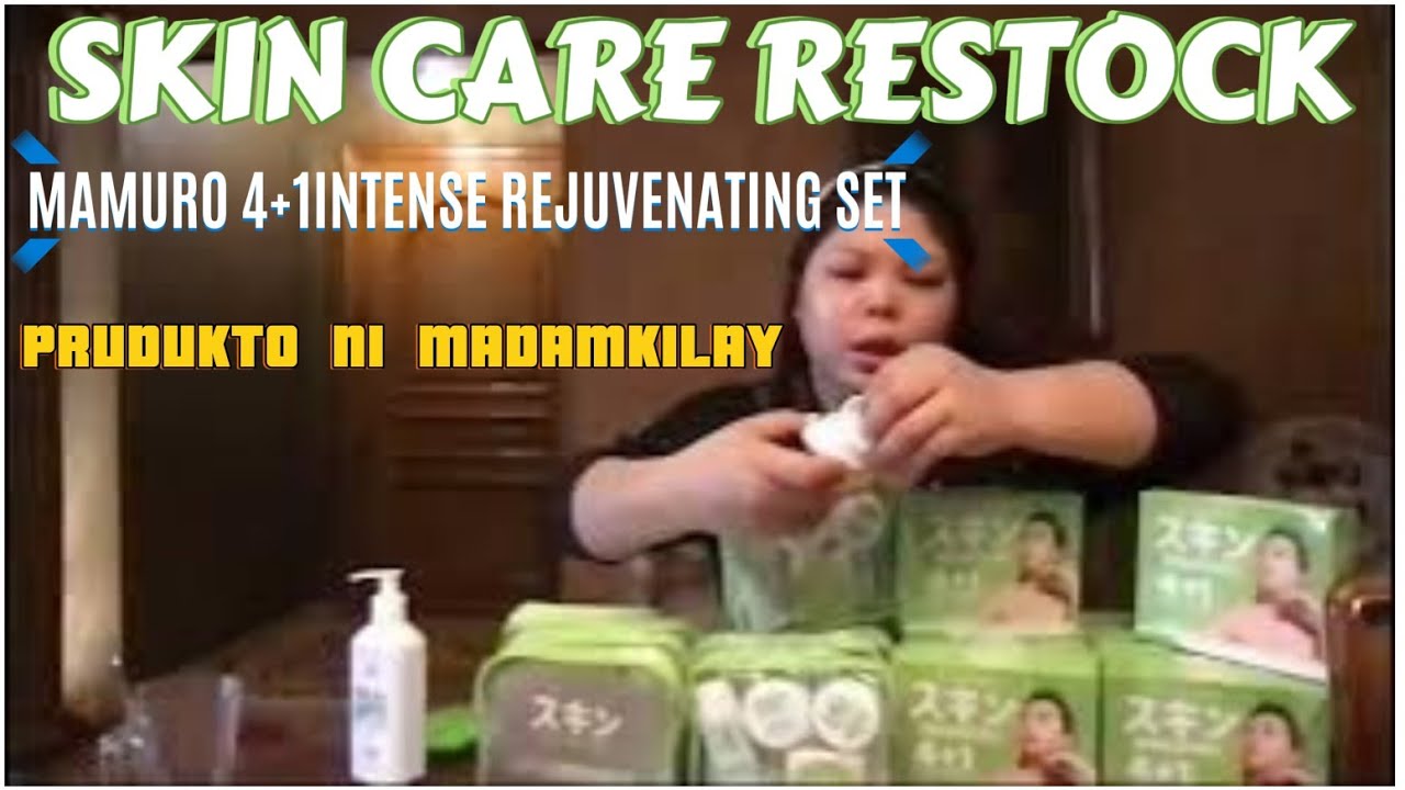SKIN CARE MAMURO 4+1 RESTOCK LIVE DRAFTS 2024
