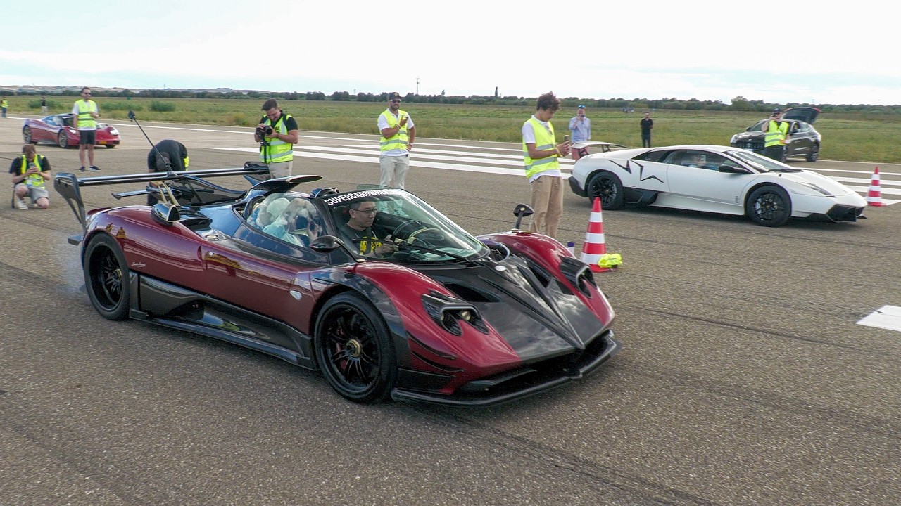 Lamborghini Murcielago SV vs Pagani Zonda 760 MY Roadster