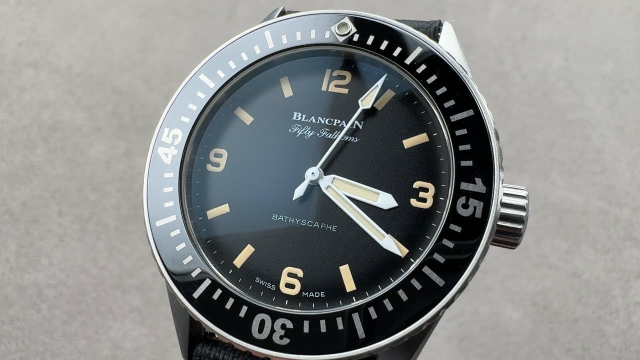 Blancpain Fifty Fathoms Bathyscaphe Hodinkee Limited Edition (5100-1130-63A) Blancpain Watch Review
