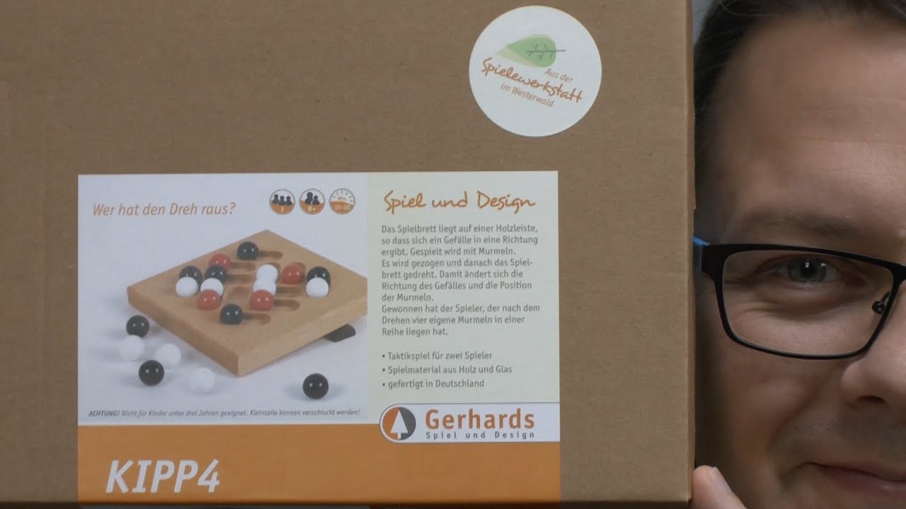 Kipp4 (Gerhards Spiel und Design) - Regelerkl&auml;rung - ab 8 Jahre - 2er Spiel