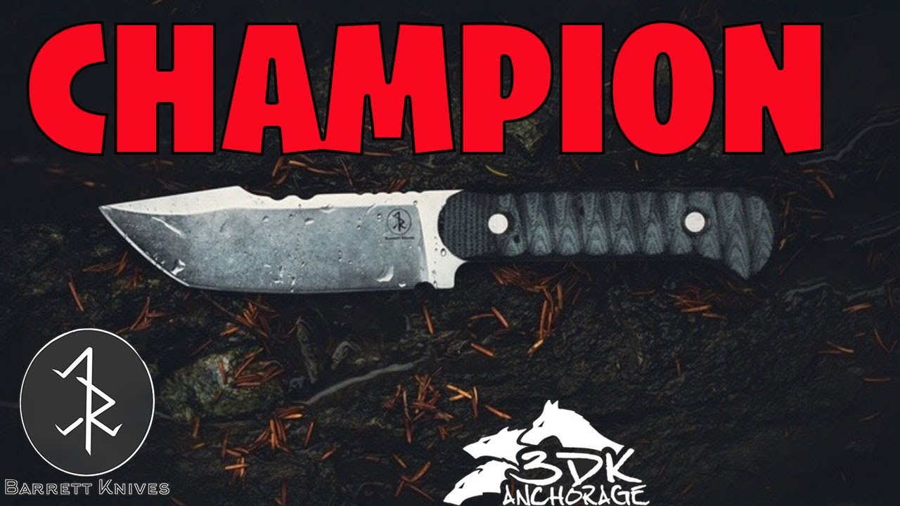 Trevor Barrett Champion Series Knife | Three Dog Knife Collaboration Alaska