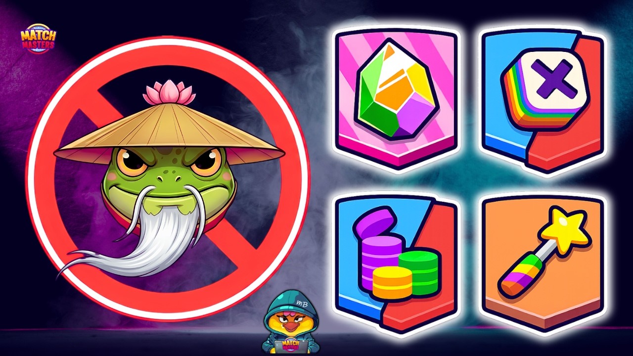BEST BOOSTERS FOR DAILY PVP MODES 🔥 NOT USING FROGGY FU #matchmasters