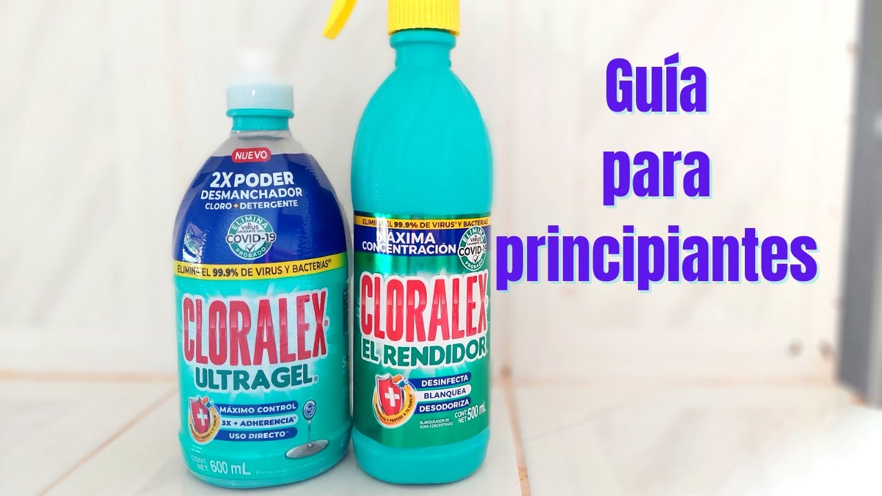 COMO USAR CLORO DE MANERA CORRECTA🥼💯🤗