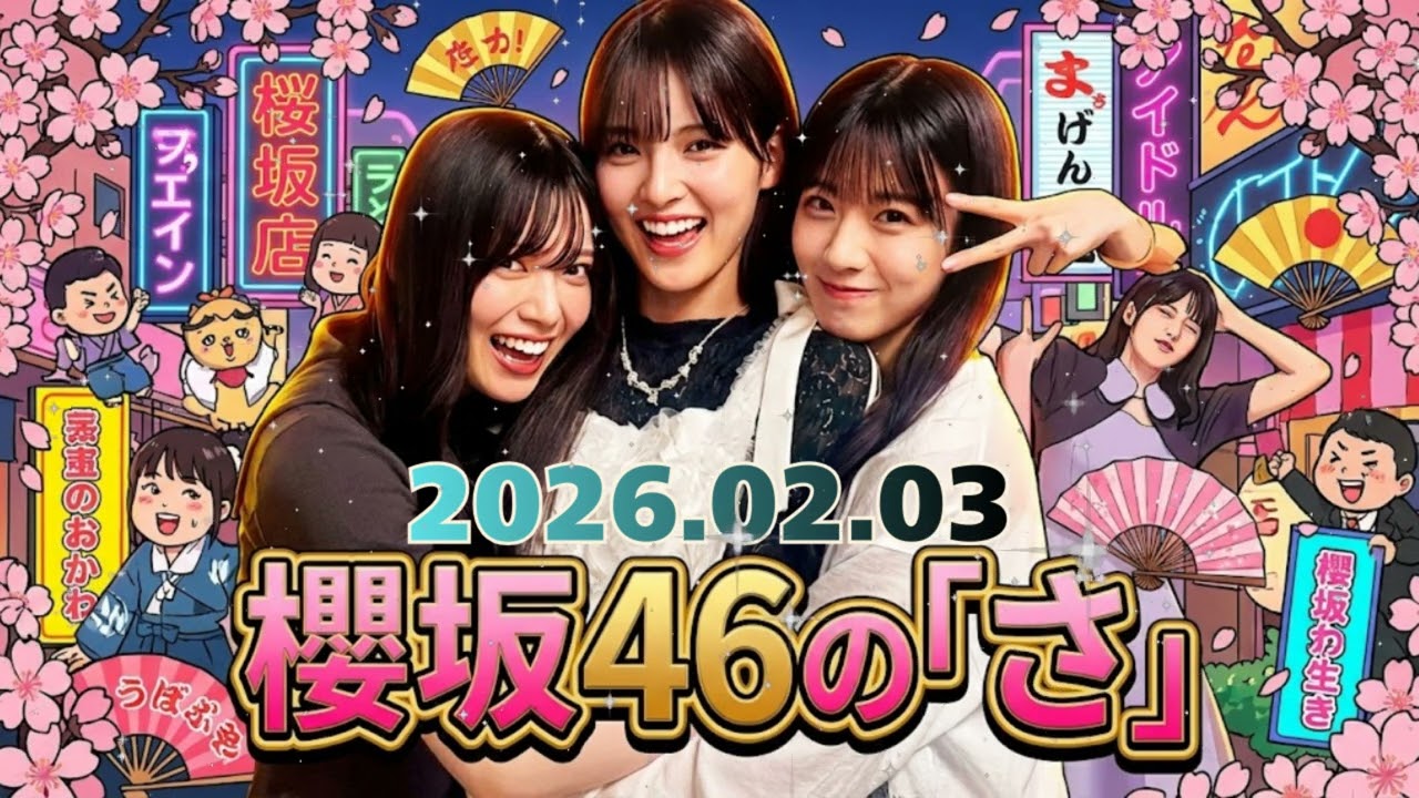 📻【神回】「鬼は外（超低音）」村山美羽の迫力ありすぎる節分に石森＆中嶋が爆笑🌸 クールな美羽と甘えん坊璃花の温度差トーク【櫻坂46の「さ」】