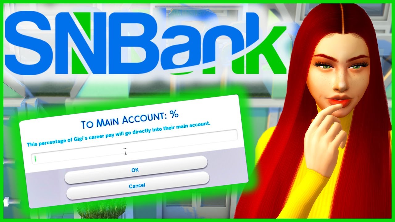 Bank Accounts, Direct Deposit & Loans & More - SNB BANK & BILLS MOD || The Sims 4