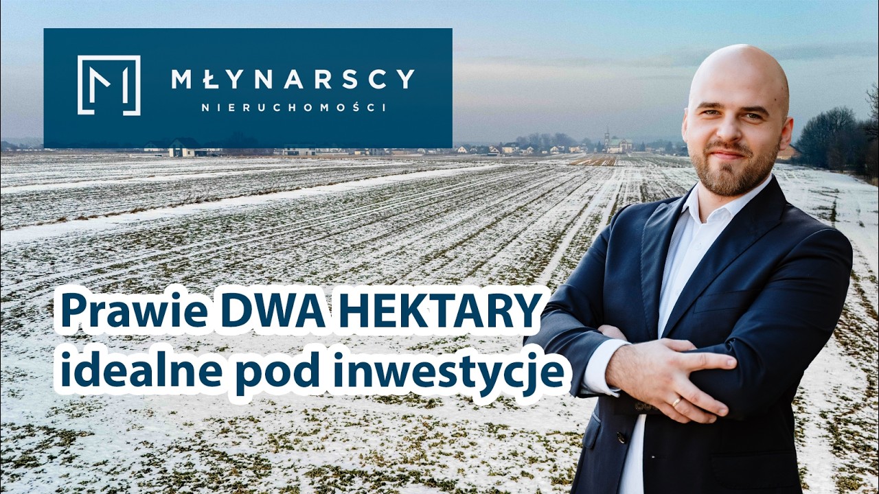 Działka usługowa 1,8 ha pod magazyn i biznes | Bojszowy ul. Gościnna | HIT INWESTYCYJNY