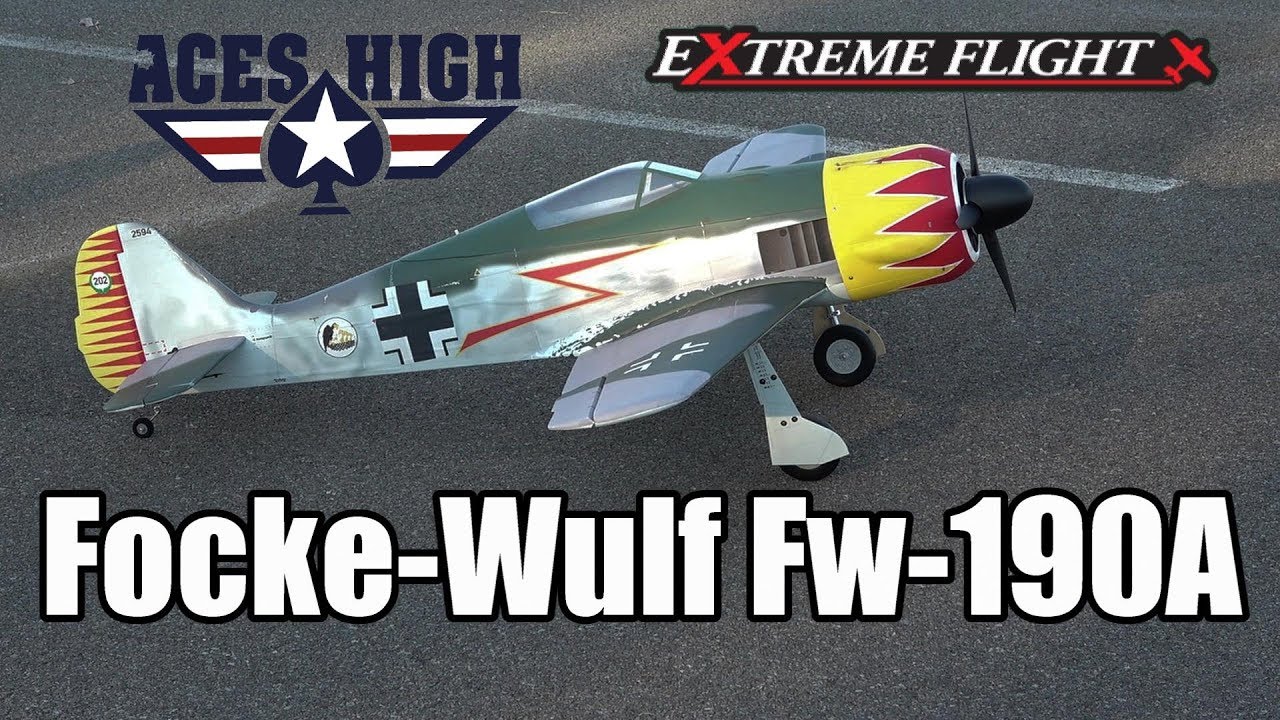 Extreme Flight/Aces High Focke-Wulf Fw-190A Maiden