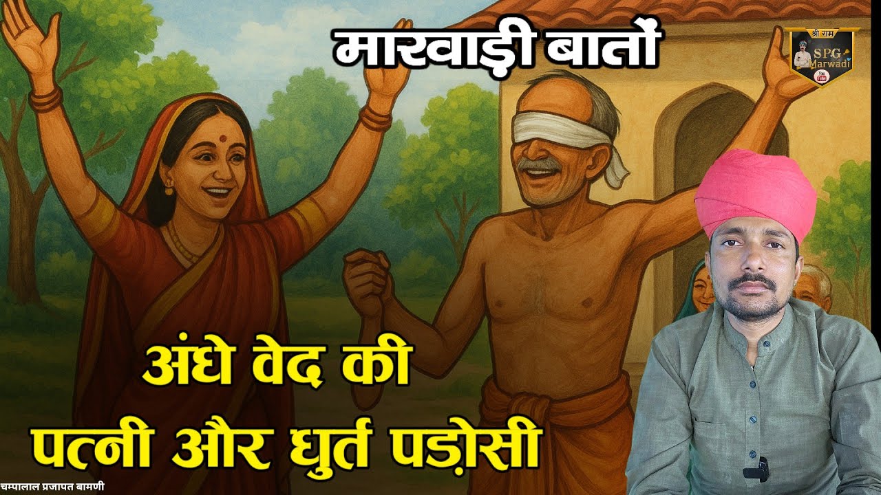 🛑अंधे वेद की पत्नी और धुर्त पड़ोसी री बात || राजा का न्याय मारवाड़ी बात ||चम्पालाल प्रजापत बामणी 