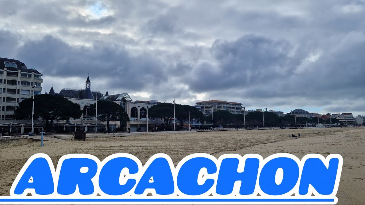 جولة رائعة بمدينة اركاشون الفرنسية   اروع بحر visite d arcachon