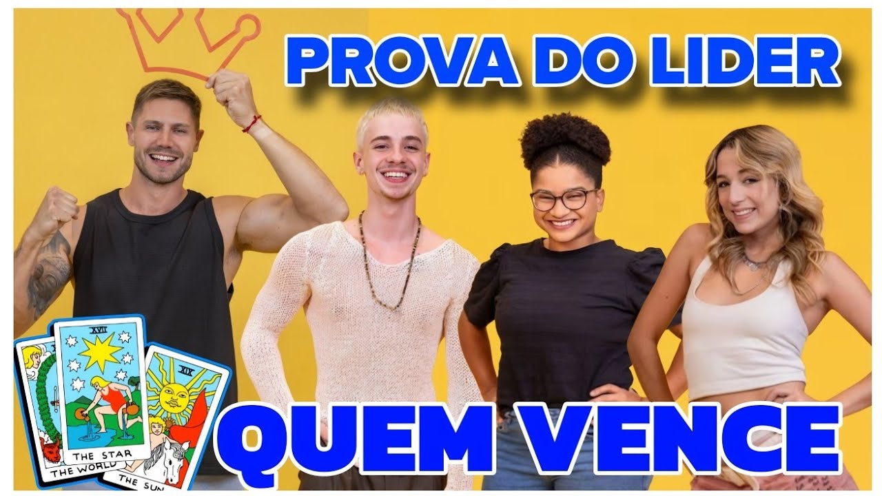 PROVA DO LIDER BBB 26 - AS CARTAS REVELARAM QUEM SERÁ O NOVO LIDER🔮