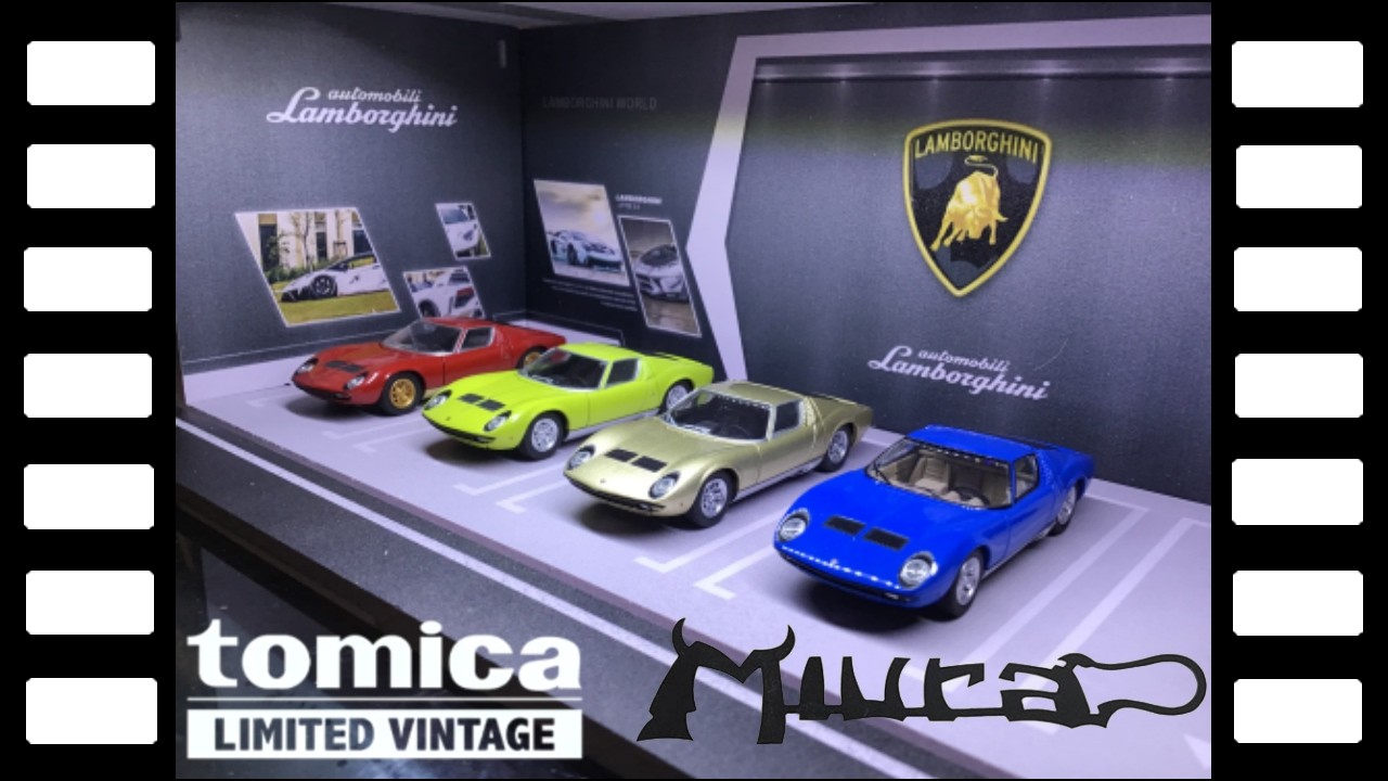 ランボルギーニミウラP400トミカリミテッドヴィンテージ/TLV LAMBORGHINI MIURA P400