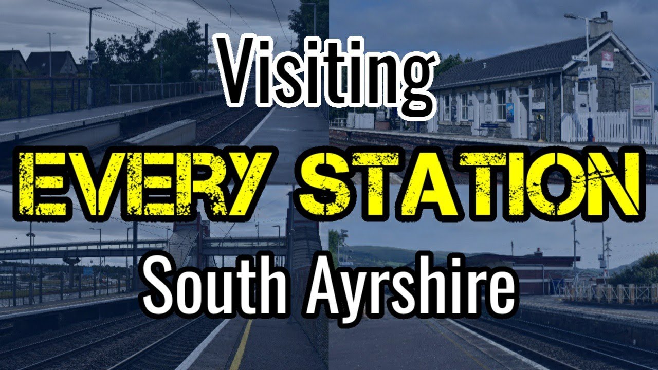 All 9 South Ayrshire Railway Stations (visiting EVERY station)
