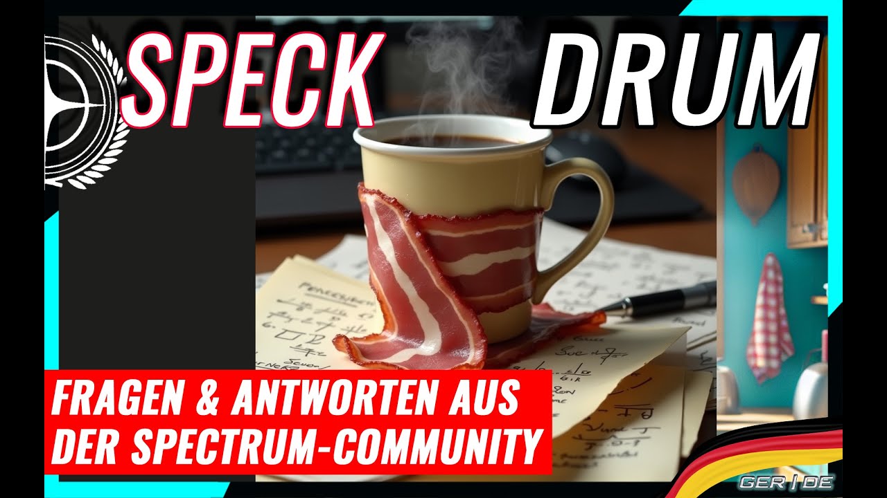 SPECK-DRUM: 4.0 Server Mesh, Crunch, ATLS, Scope Glint 🎧 Q&As aus CIGs Spectrum (GER/DE 16.10.24)