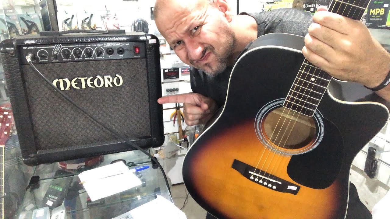 Amplificador de Guitarra serve pra violão?