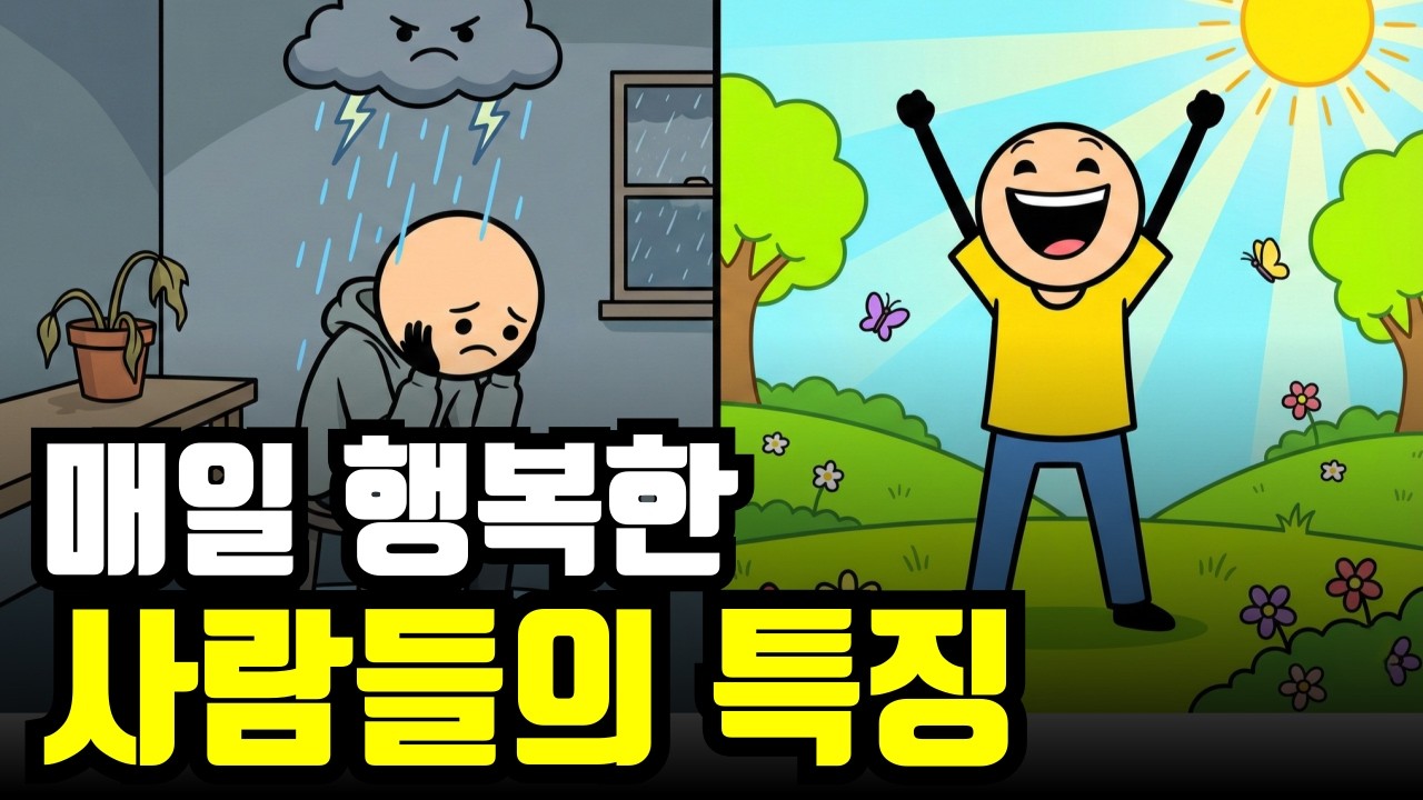 매일 행복해지고 싶다면 반드시 봐야할 6가지 습관