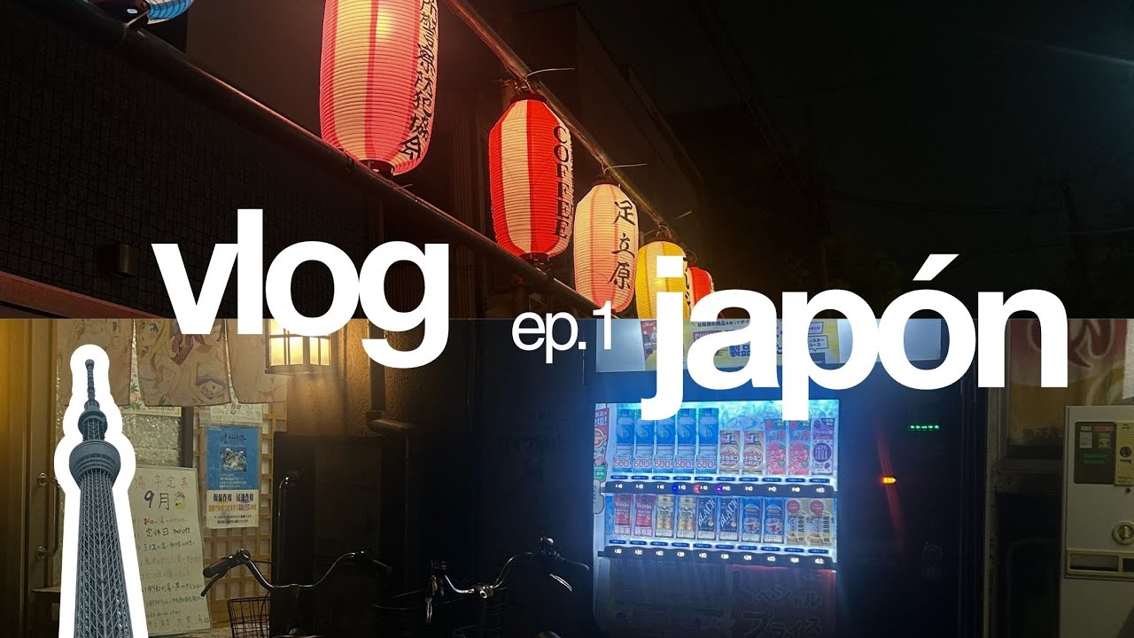 japón vlog (ep.1) | llegada a japón, lluvia y onitsukas
