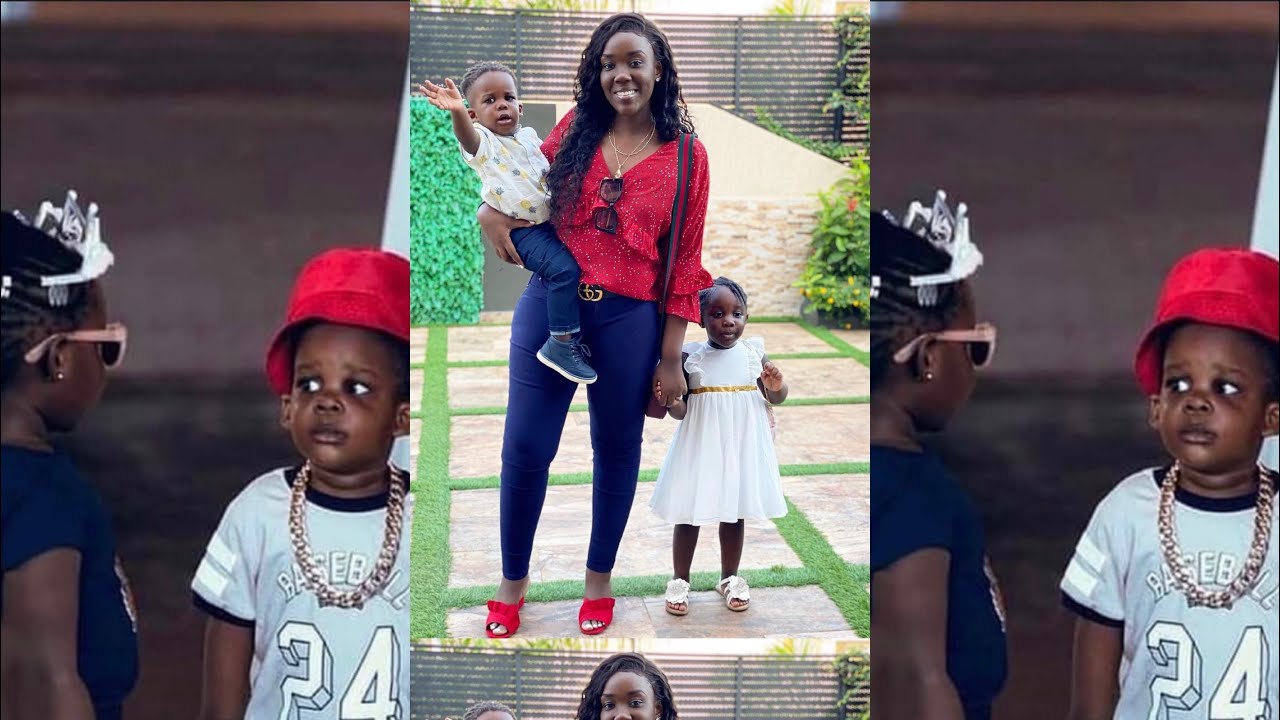 Wow STONEBWOY’s children are very adorable 🥰🥰 and funny as well 😂😂