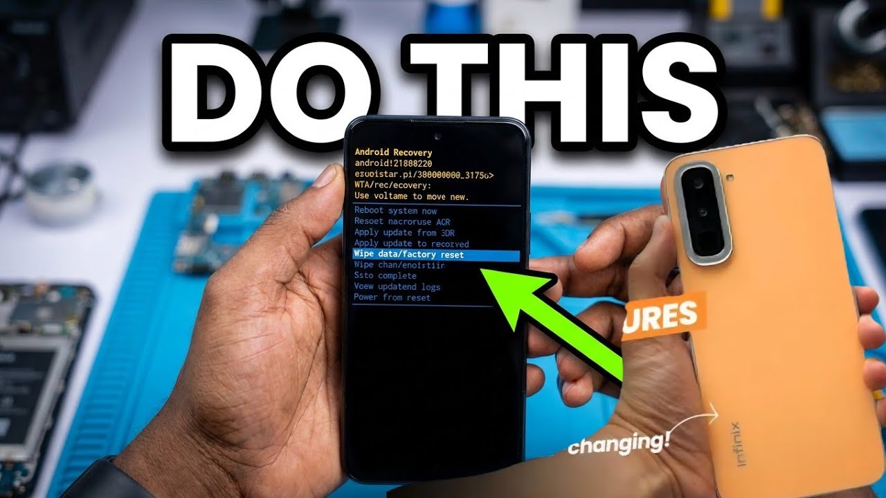 Infinix Hot 70: How To Hard Reset (Remove Password/Pattern)