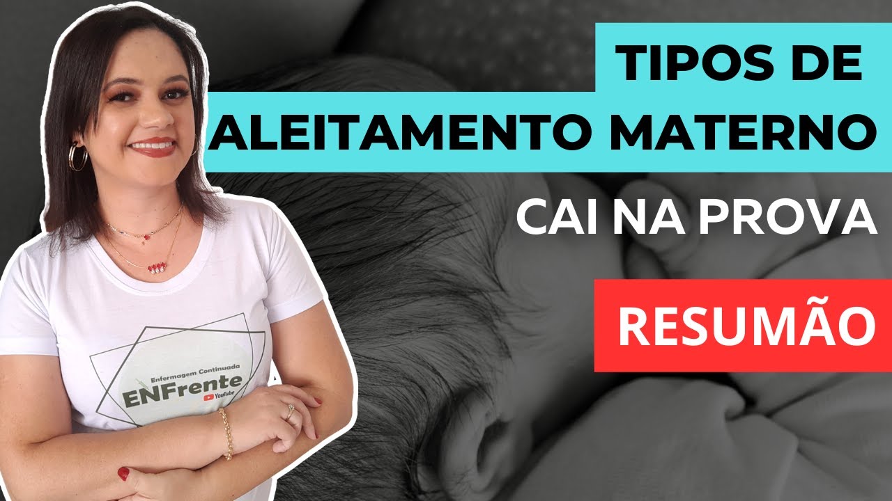 RESUMÃO: Tipos de Aleitamento materno | Despenca nas provas