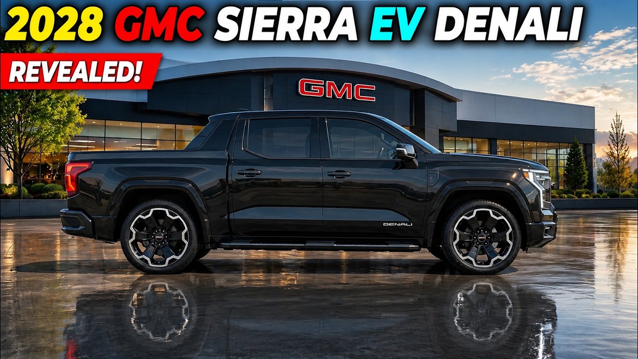 2028 GMC Sierra EV Denali Revealed! The Luxury Electric Truck That Changes Everything