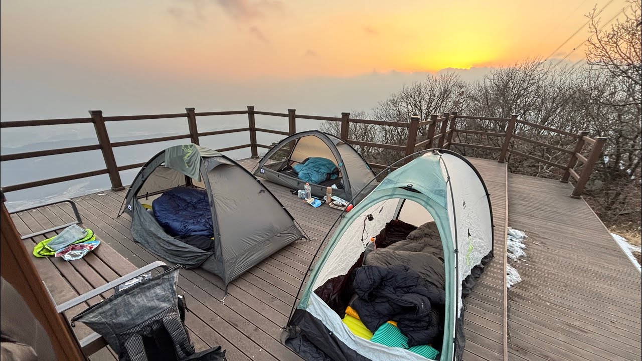 마차산 백패킹 l 산들로860 l 지팩스아크하울 l 니모 익스트림 
