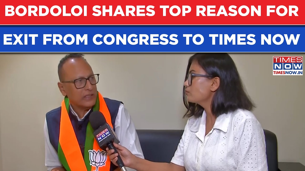 Exclusive On Times Now: Why Did Pradyut Bordoloi Quit Congress For BJP After Decades?
