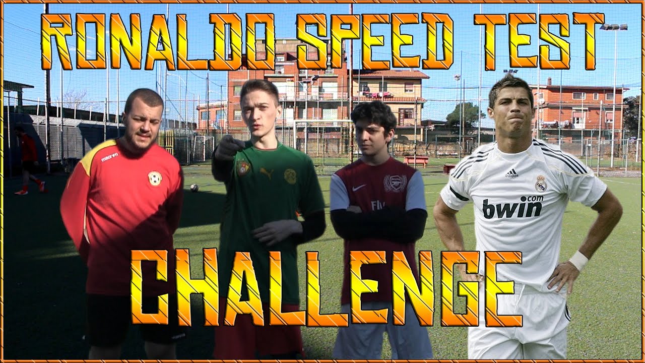 CRISTIANO RONALDO SPEED TEST CHALLENGE