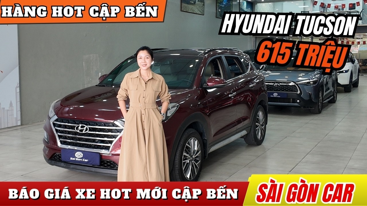 HYUNDAI TUCSON Mới Cập Bến Chỉ 615 Triệu | Báo Gía Xe Gầm Cao Đầu Tuần Tại Showroom Sài Gòn Car