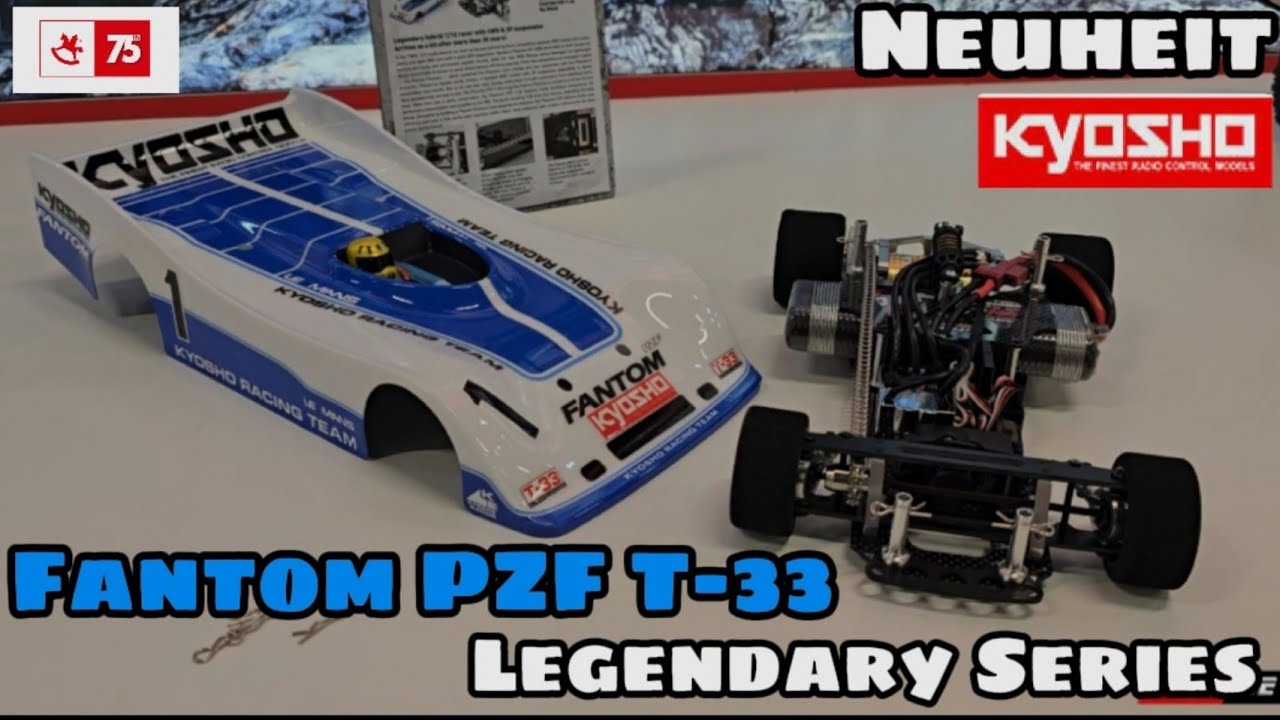 Kyosho Fantom 4WD PZF T-33 1:12 No.19 der Legendary Series vorgestellt