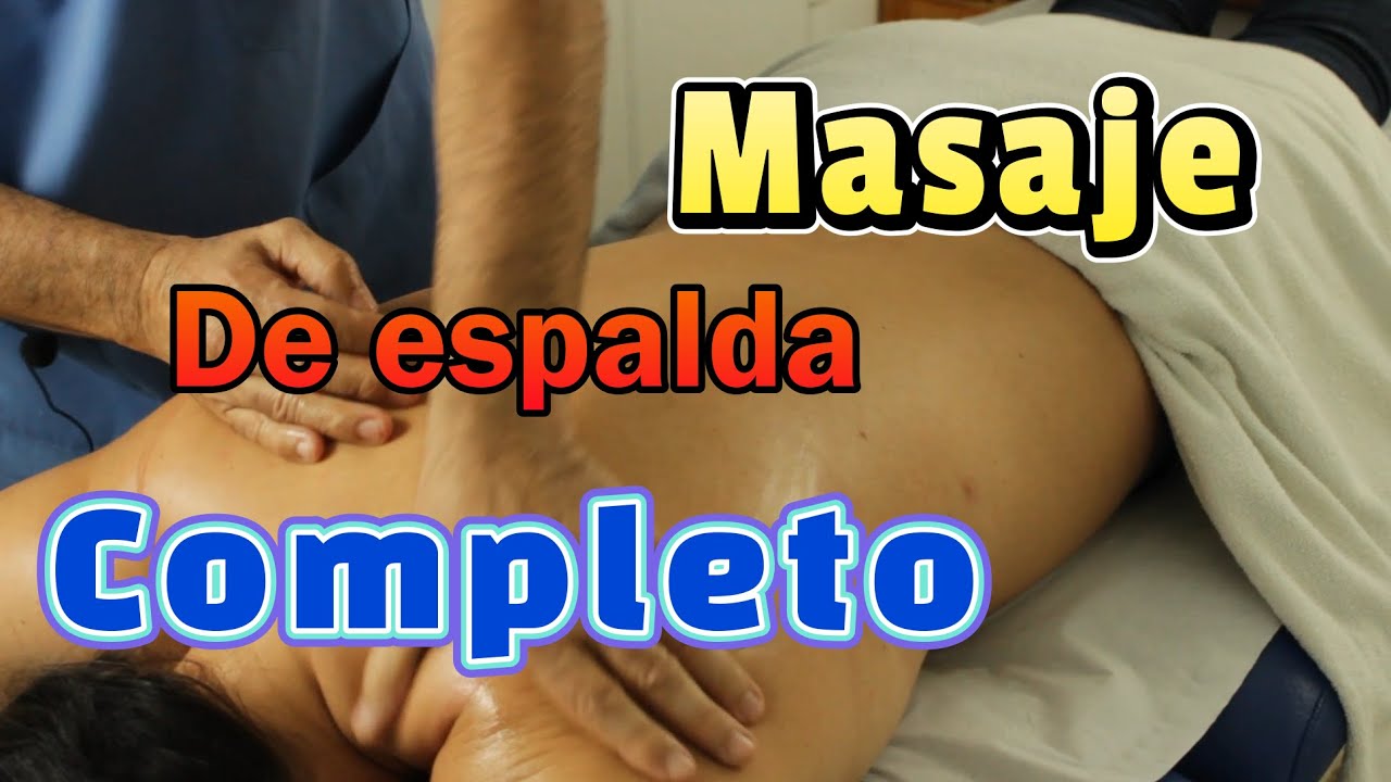 Masaje de Espalda Profesional: Técnicas Avanzadas de Quiromasaje.