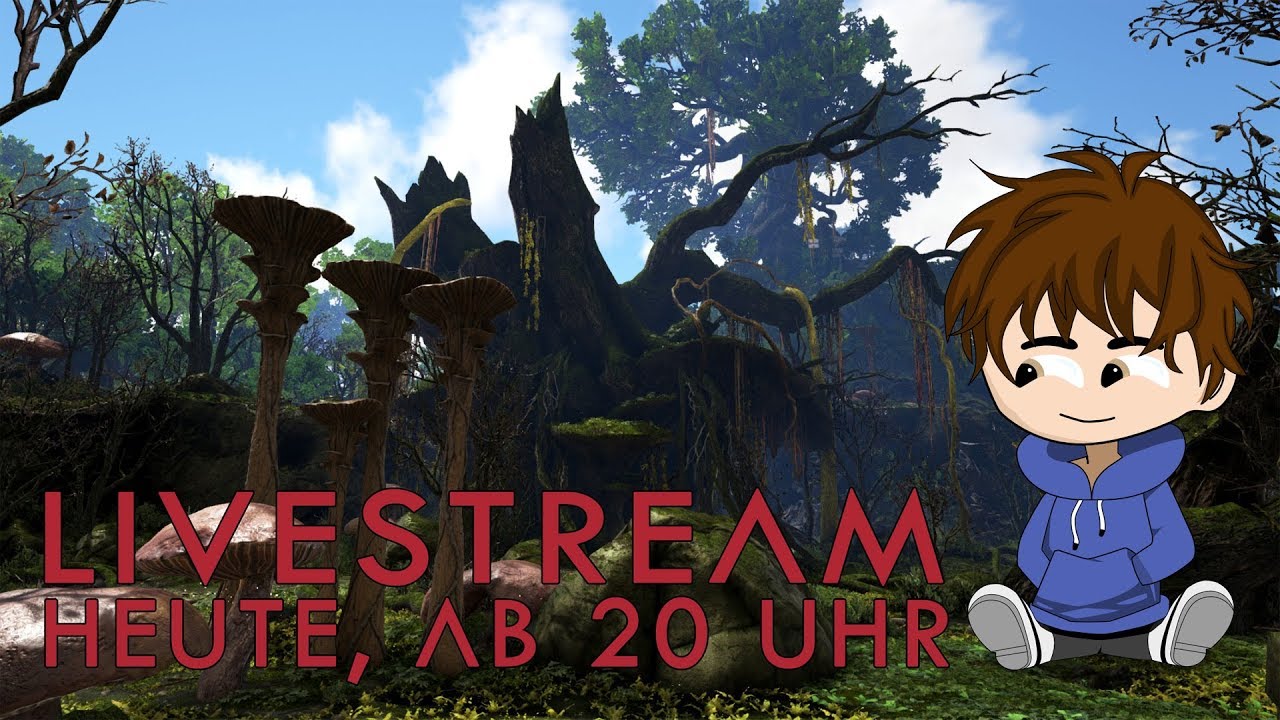 LIVE ab 20 Uhr auf Twitch.tv/coyaletsplay &bull; ARK Crystal Isles Update und Conan Exiles?