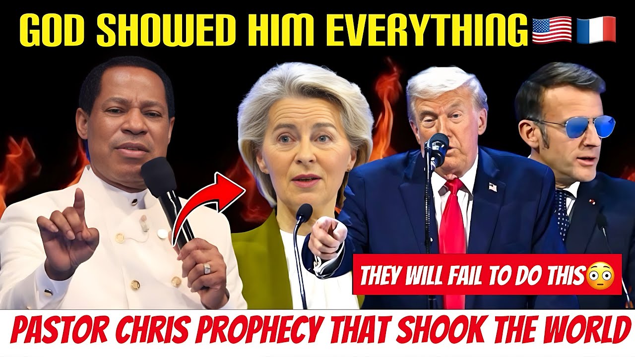 BREAKING‼️Trump Vs Macron😱Pastor Chris Shocking Prophecy Stopped✋Evil Plan ❌Watch 😳 