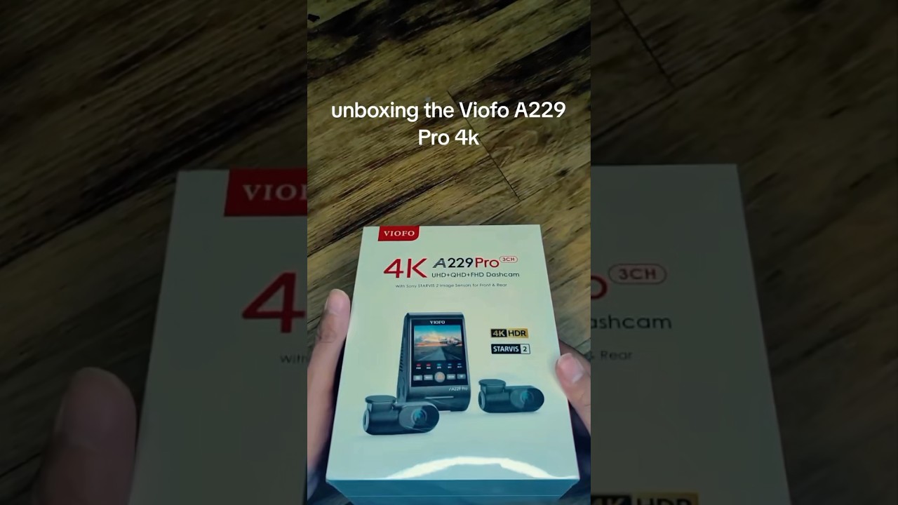 📦 Viofo A229 Pro 4K Dash Cam &ndash; Unboxing & First Look! 🚗✨