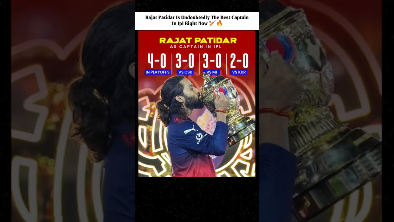 Rajat Patidar is undoubtedly the best captain in IPL right now🏏