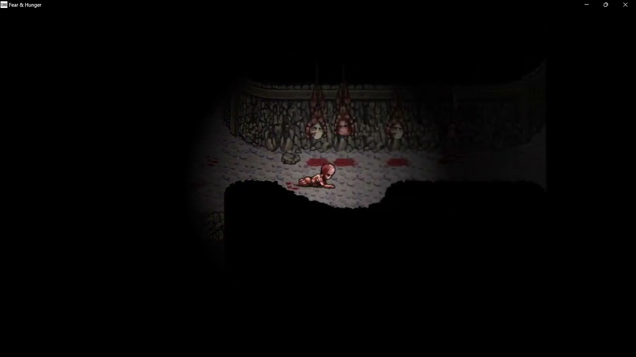 Lizardman death scene [Fear and Hunger]