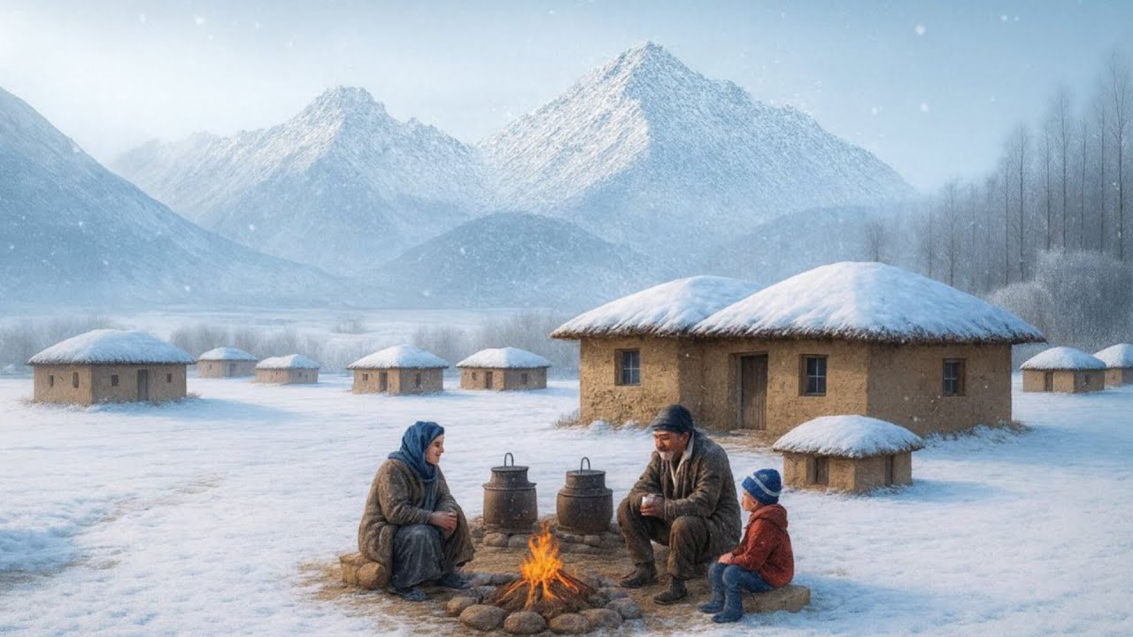 Cooking in the Cold: How Afghan Mountain Families Stay Alive in Winter