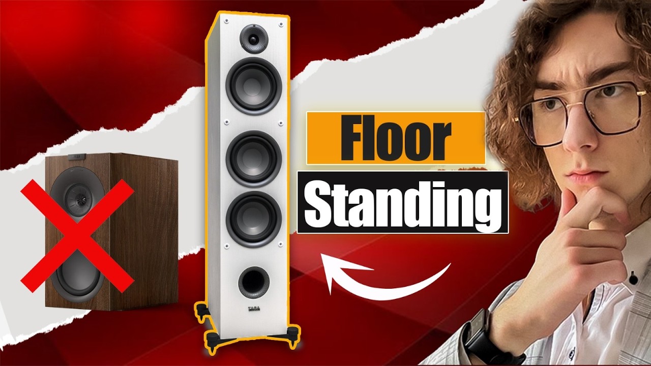 FLOORSTANDING Speakers For The Price Of BOOKSHELVES! - Taga Harmony TAV607F