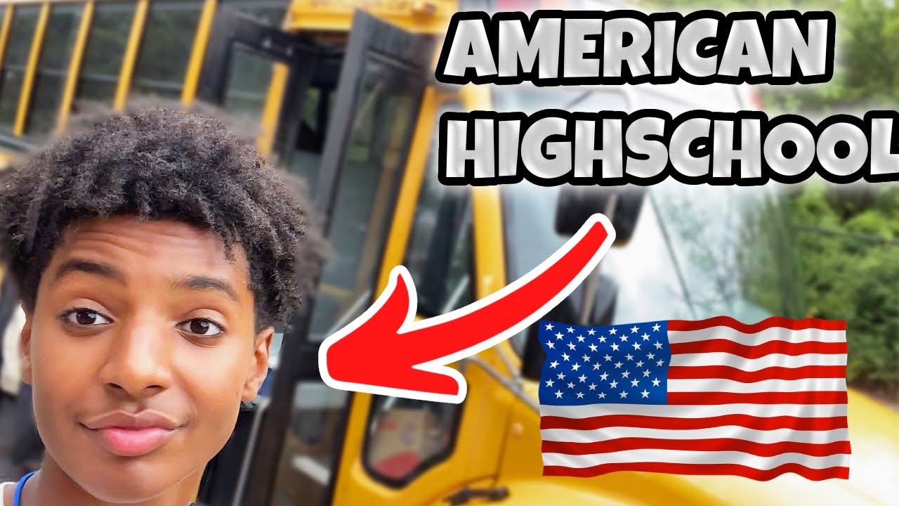 British Teen visits AMERICAN HIGHSCHOOL🏫