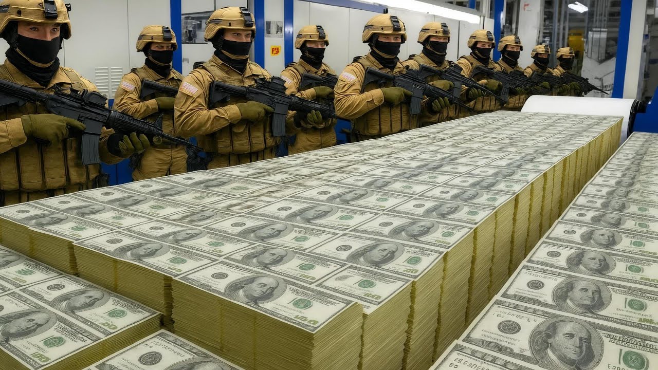 Inside America’s Secret Money Factory: How $100 Billion Is Really Made (Full Process)