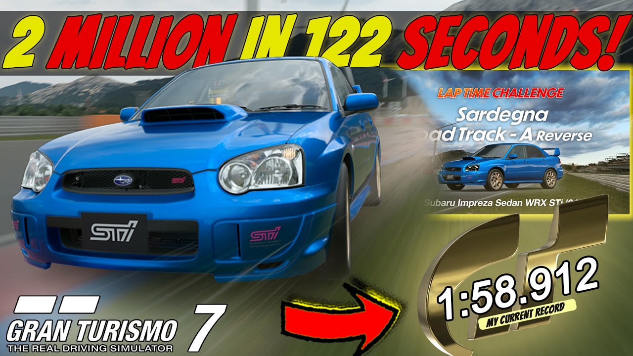 🤑 Drive the SCOOBY and get yourself 2 MILLION Credits in Gran Turismo || Time Trial Guide - Week 10