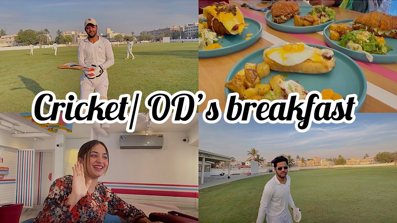 Breakfast 😍 | Cricket day after a long time | kon jeeta aj🫣