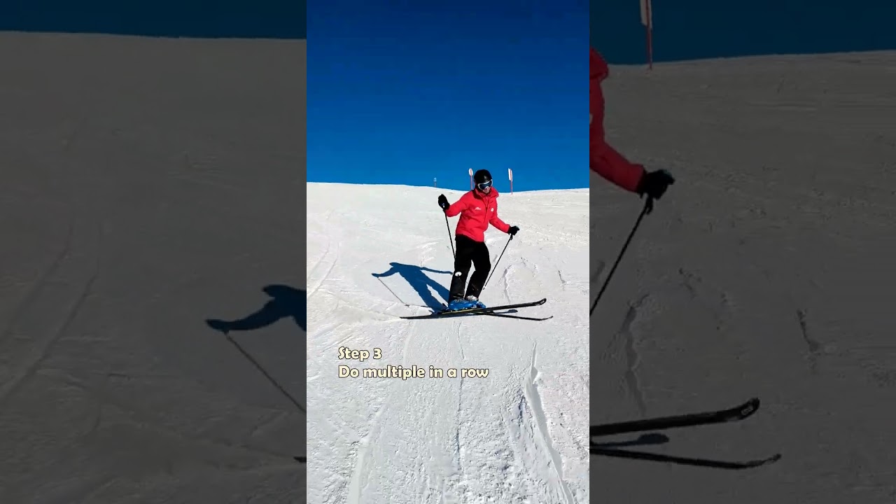 How to ski the easy way (on just one ski)