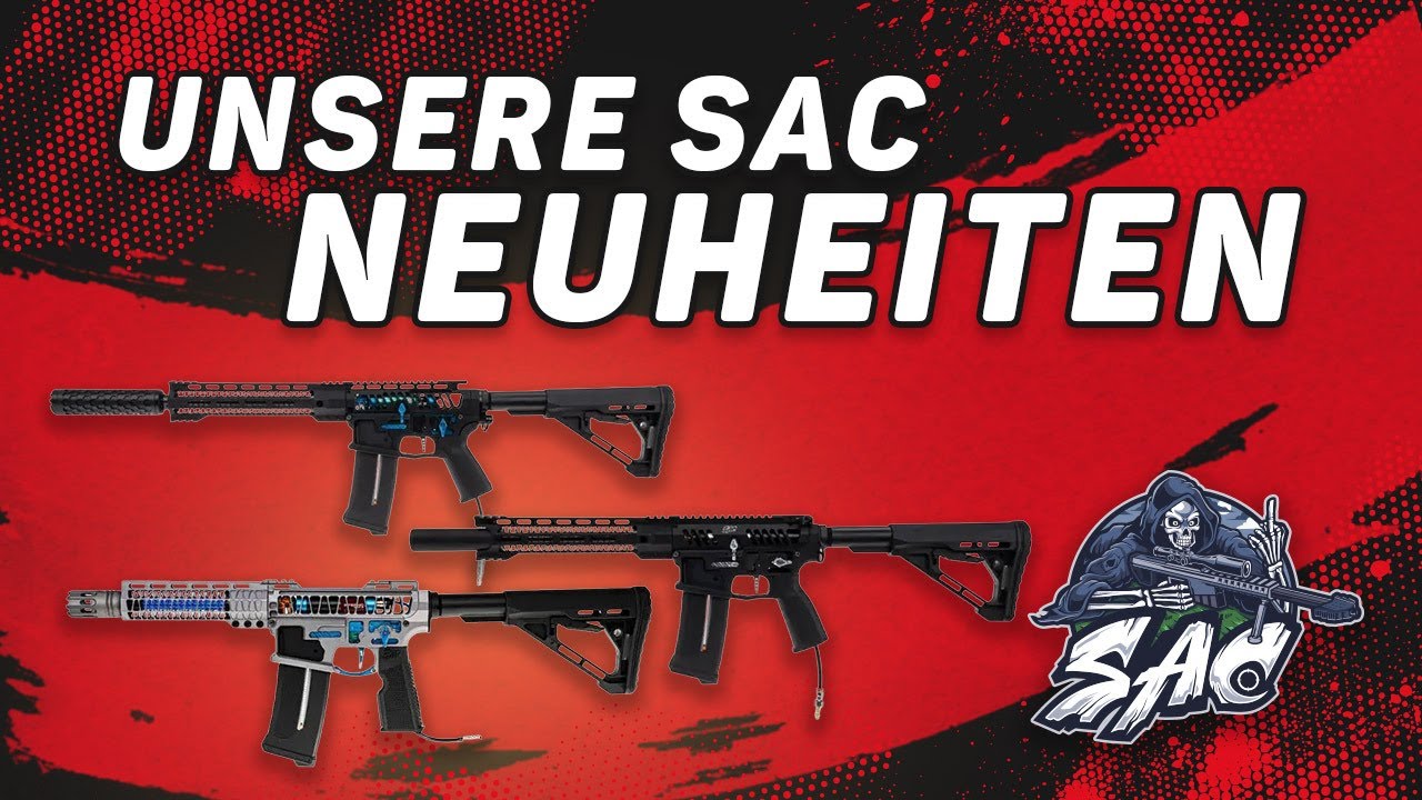 Das sind die NEUEN SAC Modelle! Wolf, F2 und AR!🔥🔫