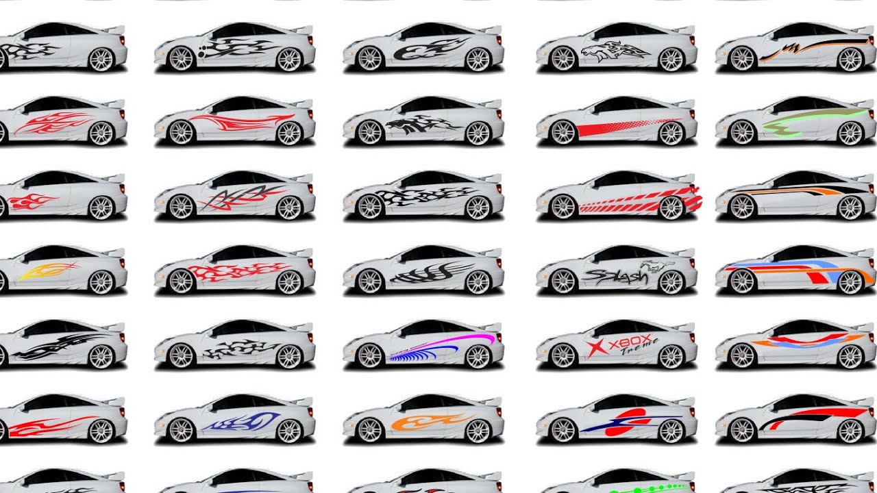CAR BODY STICKER DOWNLOAD
