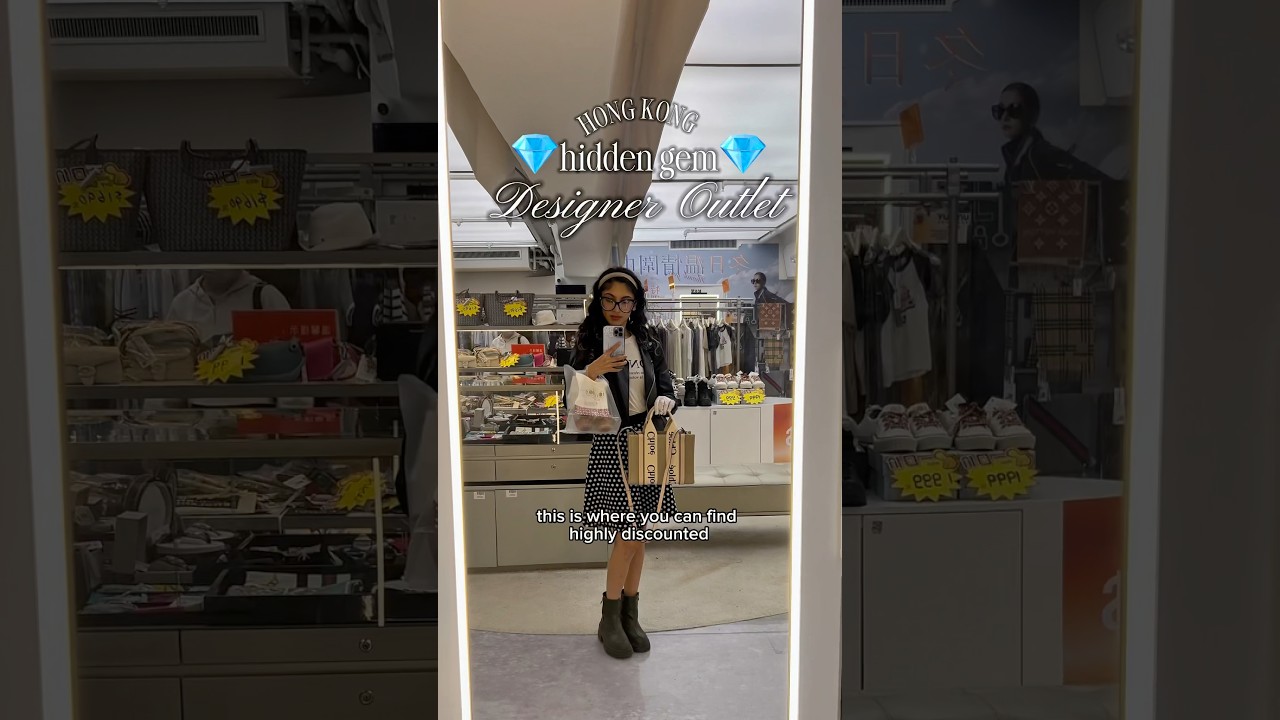 HIDDEN GEM - HONG KONG DESIGNER OUTLET #hongkong #hk #hiddengems