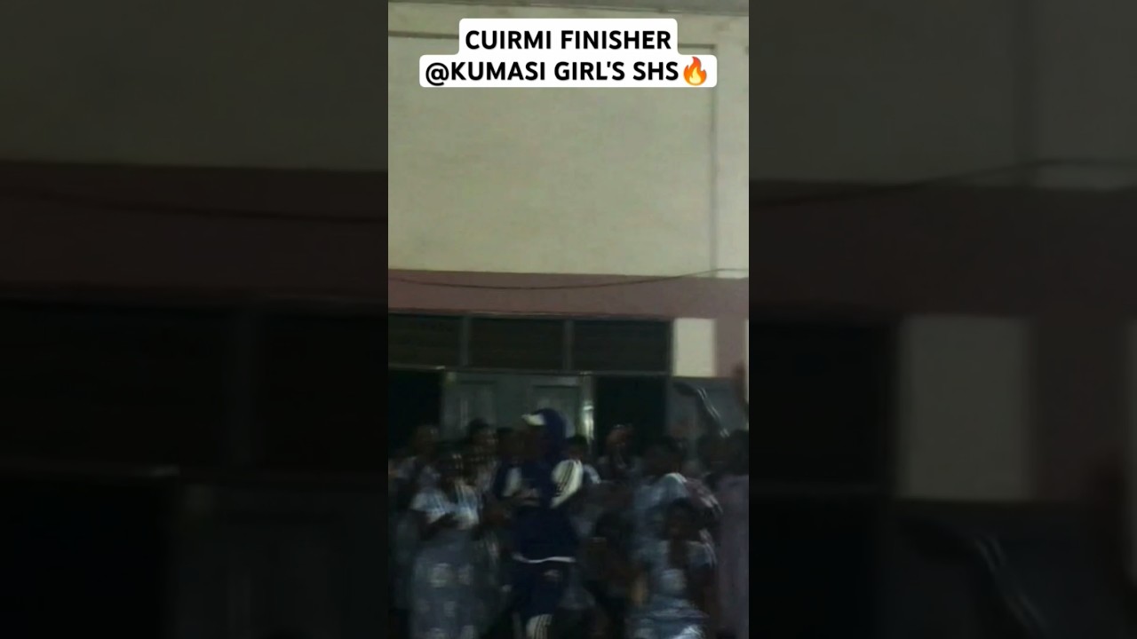 CUIRMI FINISHER thrilled the students of KUMASI GIRL'S SENIOR HIGH SCHOOL 🔥