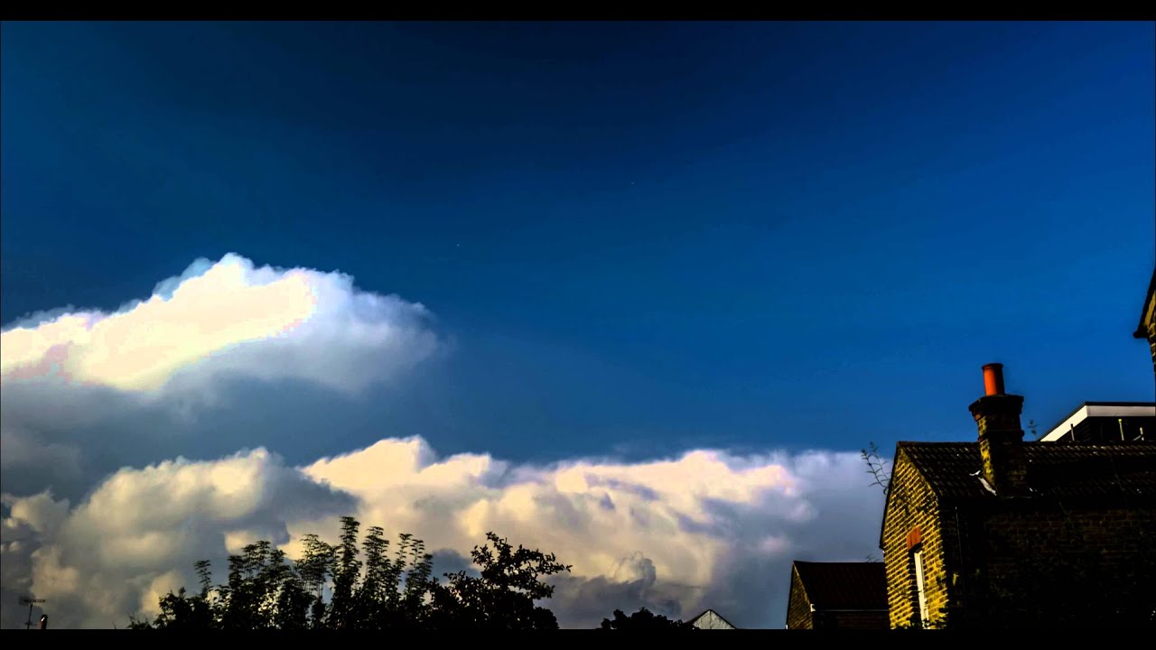 Cumulus Cloud Dissipation 4k Resolution