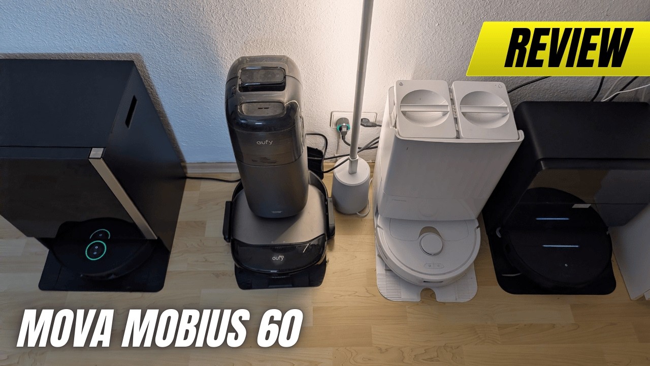 Mova Mobius 60 vs Roborock & Eufy (2025): Wie viele Mopps braucht ein Saugroboter?
